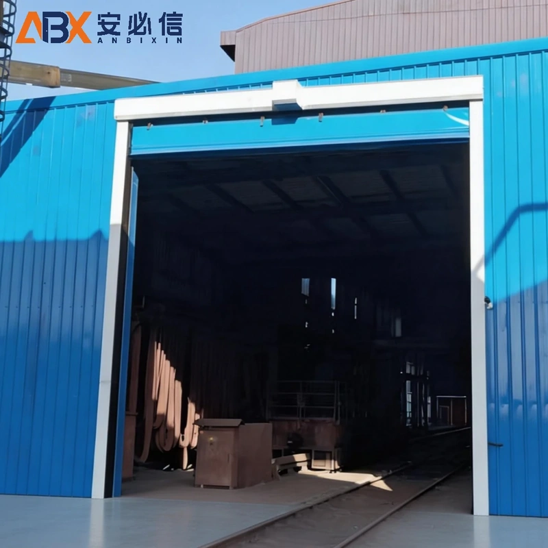 营口软帘堆积门